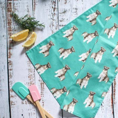 Tracey Cooper - Wholesale Tea Towel - Schnauzer Tea Towel2