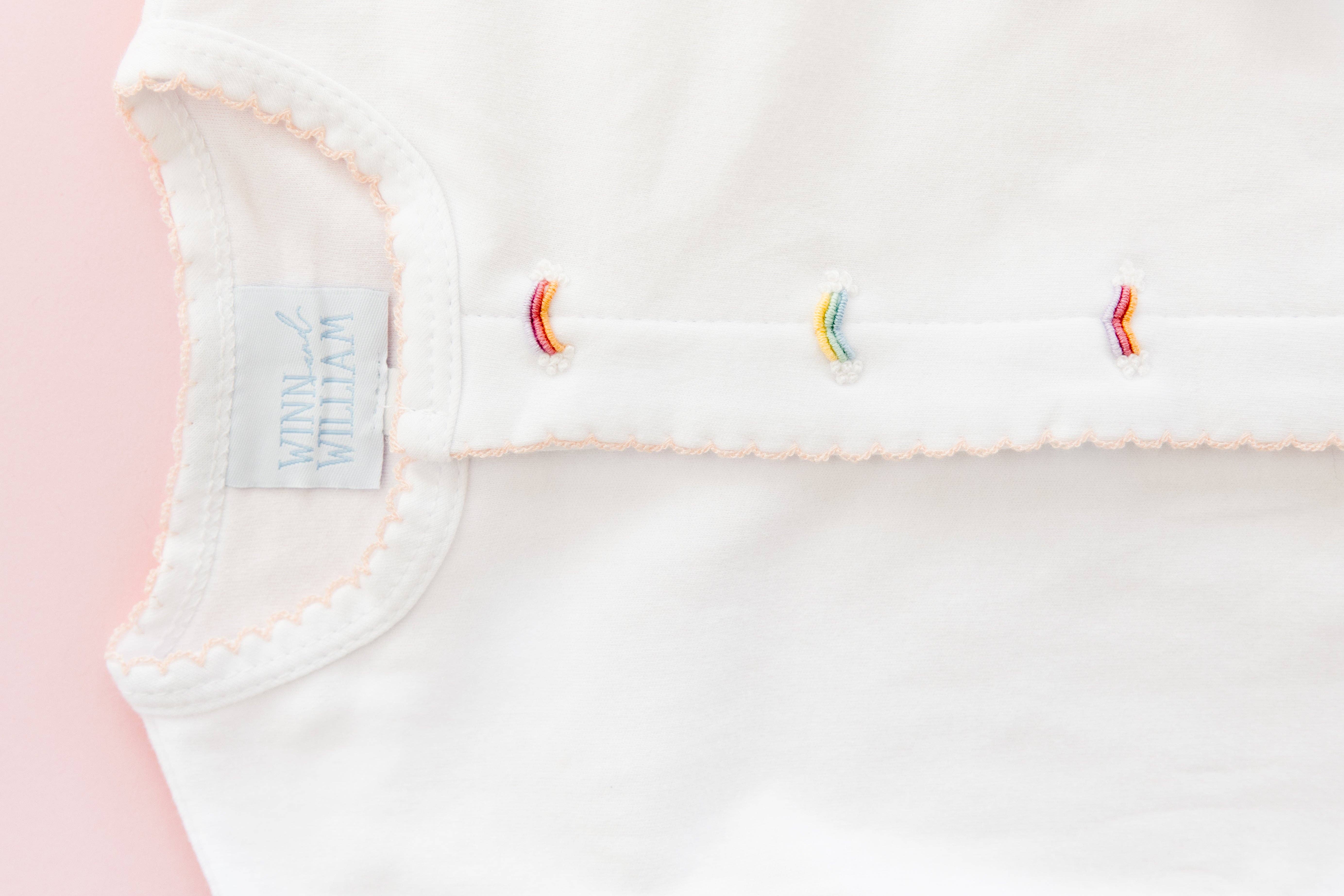 Winn and William - Wholesale Sleepsuit - Baby - Rainbows Sleeper3