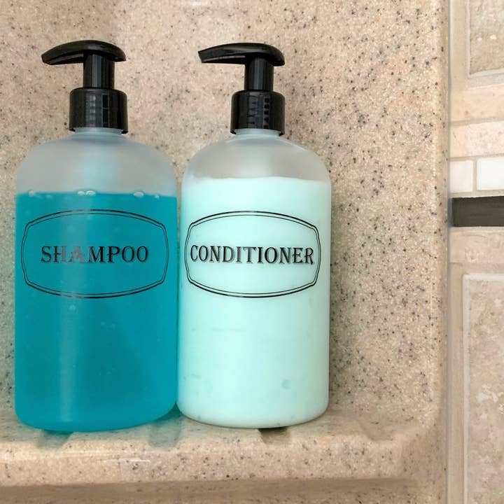 Bottiful Home - Wholesale Soap Dispenser - 16 oz Plastic Shampoo Conditioner Bottles: Pre-Printed5