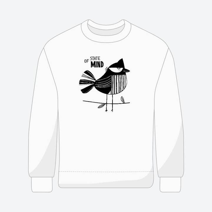 Chandail Crewneck enfant “Oiseau – State of Mind” – EVERYDAY | 6–14 ans for wholesale by State of Mind Brand