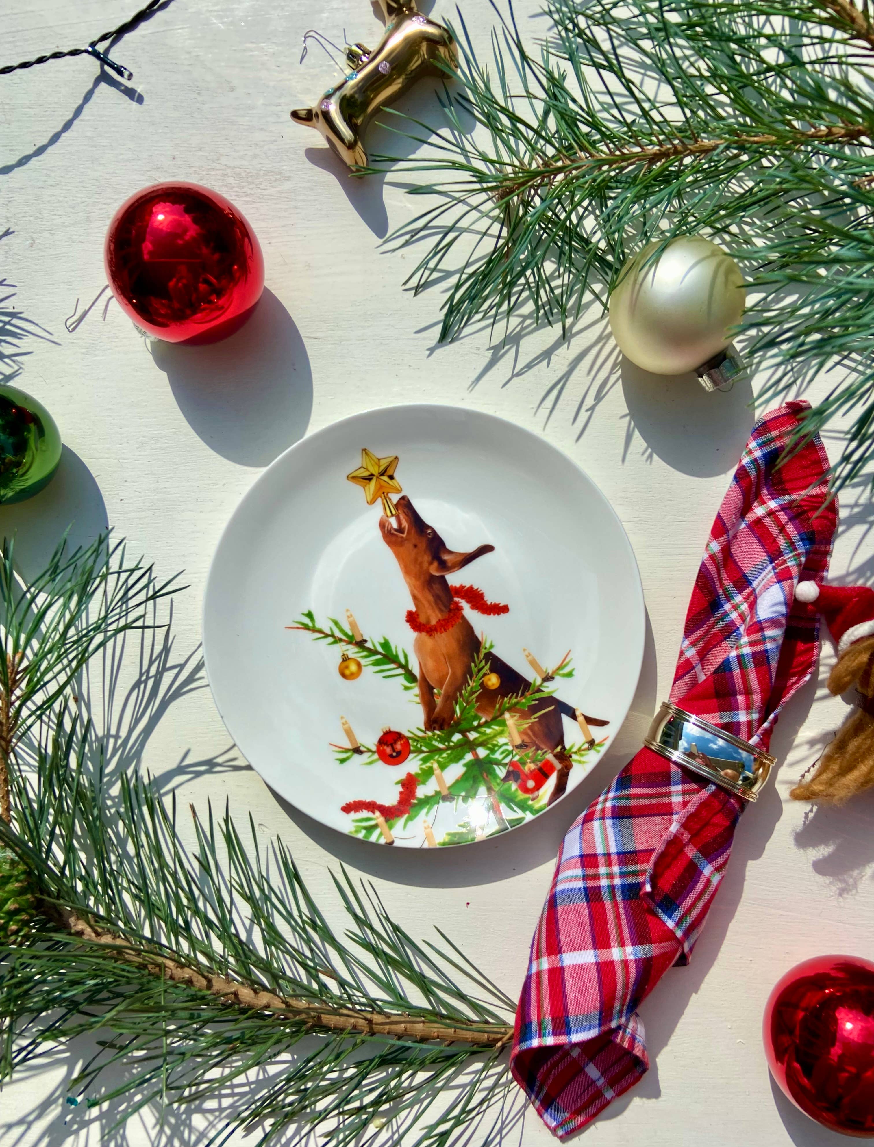 Bordy's – wholesale Tableware set – It's a wienerful Time - Set of 6 Breakfast Plates 6