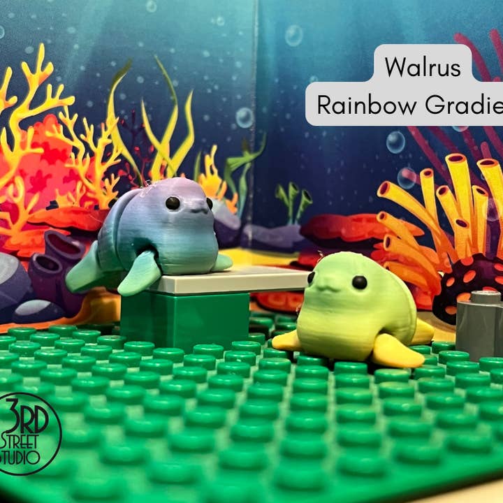 Third St. Studio - Wholesale Fidget Toy - Kids - Walrus0