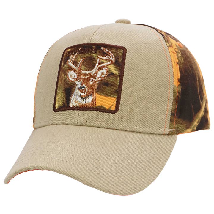 Cap Zone - Wholesale Baseball Cap - Unisex - Deer Hunter Hunt Camo Velcro Back Baseball Cap6