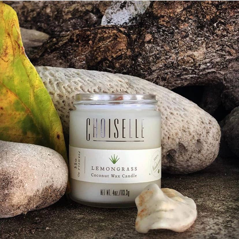 Choiselle – wholesale Burkljus – Ekosnötvax Citrongräs Ljus3