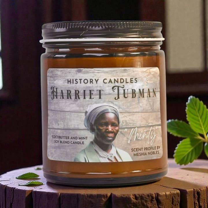 HARRIET TUBMAN Candle | History Candles | Black History for wholesale by History Candles