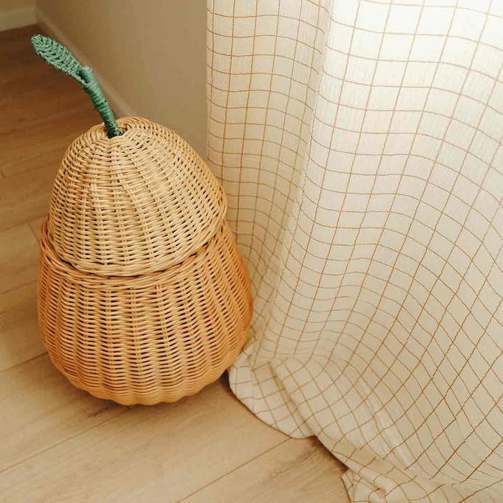 Cocoeko - Wholesale Curtain - DUO of tie-top CHECK curtains