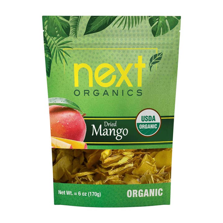 Next Organics – wholesale Dried/dehydrated fruit – Organic Dried Mango - 6 oz