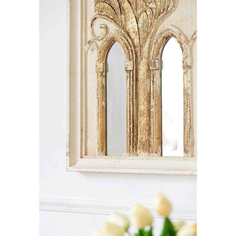 A&B Home Group Inc. - Wholesale Wall Mirror - S/2 20x2x30" Wall Mirror - Gold/Silver1