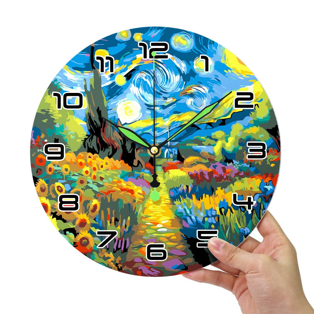 Paint Your Numbers – Engroshandel DIY-hobbysæt – Mal Øjeblikket – Stjernehave Urkit24