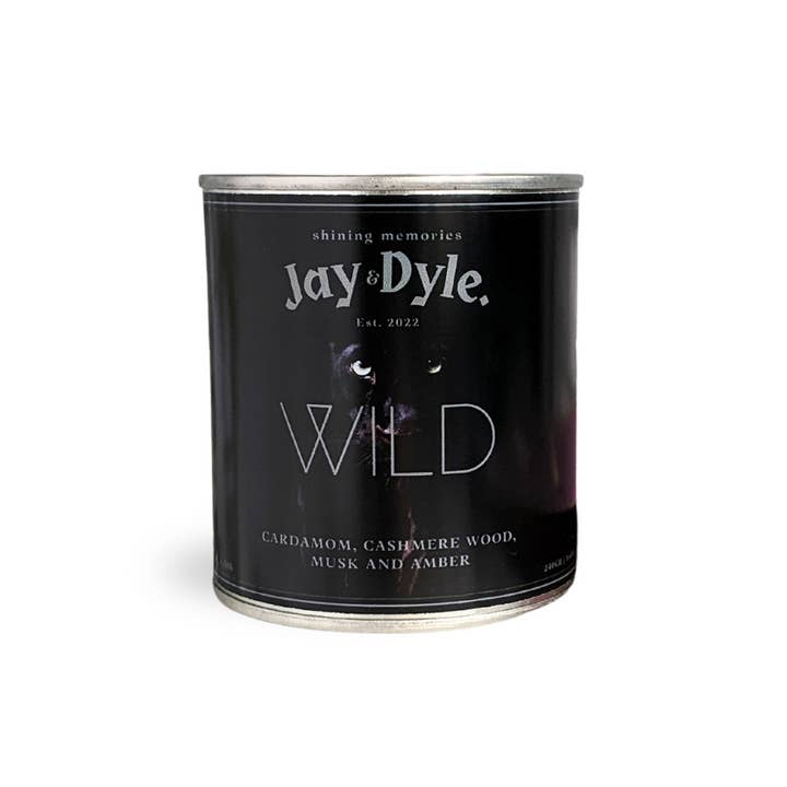 Handmade scented candle - woody - cardamom - musk for wholesale by Jay & Dyle