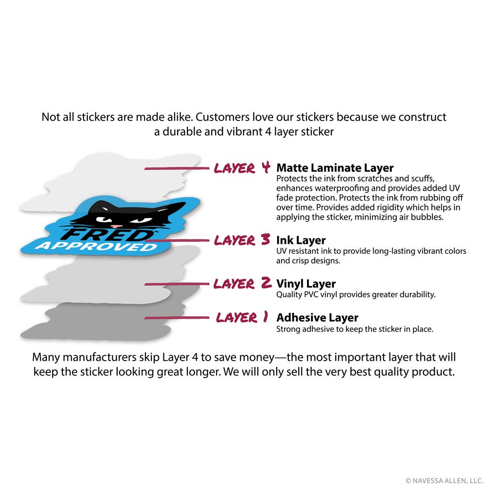 Conquest Journals - Vente Autocollant - (10-Pack) Autocollants Lights Out8