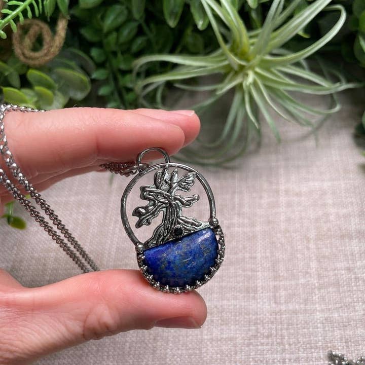 Copper Ashes - Wholesale Pendant/Charm Necklace - Crystal Tree of Life Necklace8