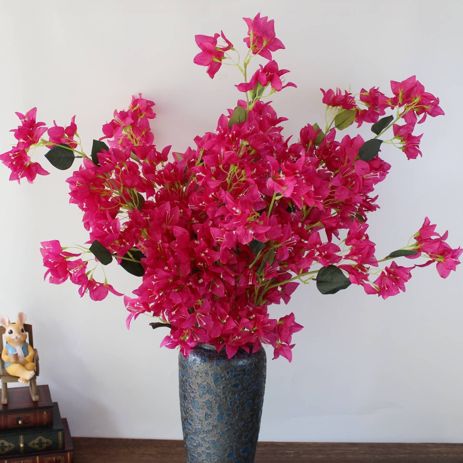 ACNITE(We cover U.S. import duties) - Vendita all'ingrosso Fiori finti - Composizione floreale per matrimonio con bouganville rosa di 120flowers10