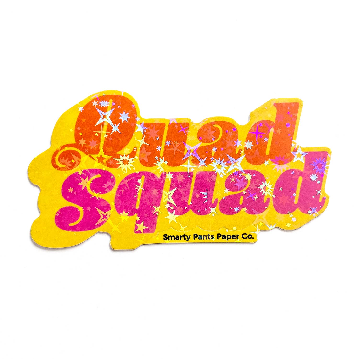 Smarty Pants Paper - Wholesale Sticker - Quad Squad sticker- 50% off closeout1