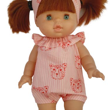 Pink Tiger Romper for wholesale by Maman Poule et Papa Coq