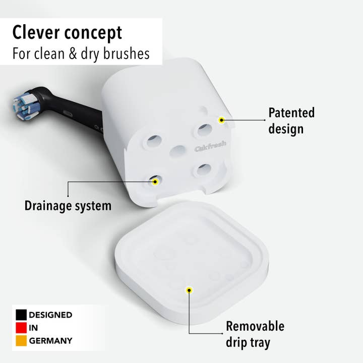 Qikfresh - Wholesale Toothbrush Holder - Toothbrush & brush holders (pack of 4)5