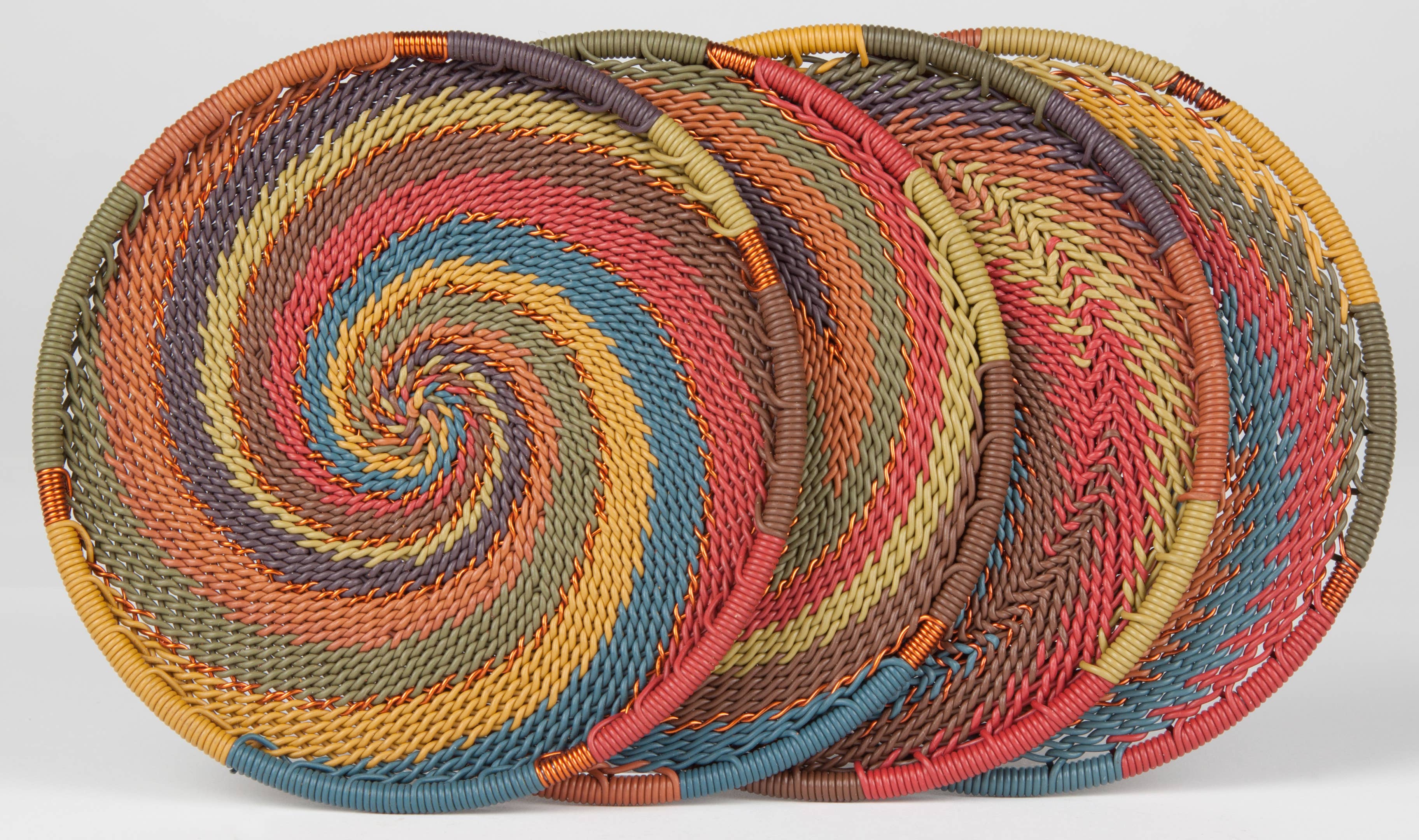 Bridge for Africa - Wholesale Decorative Plate/Dish/Bowl - TW Collection - Painted Desert14