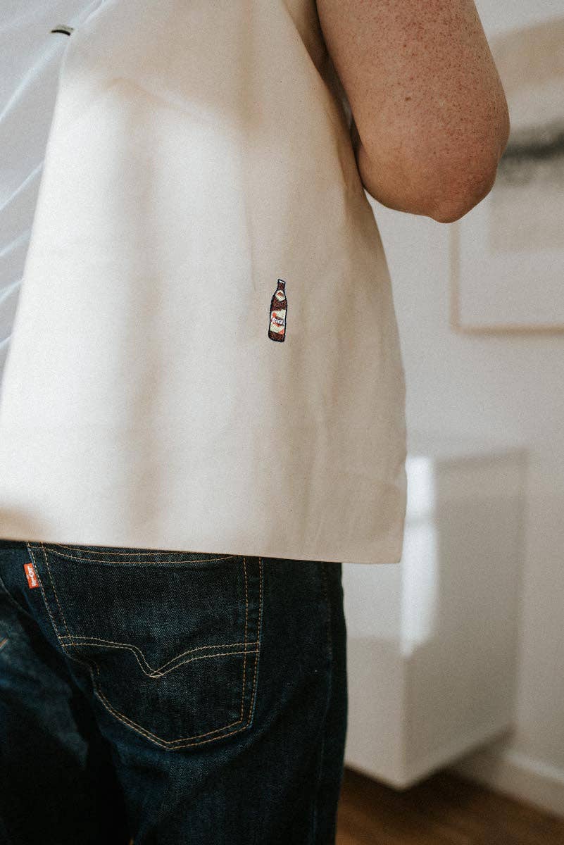 Fashion Drinks - Vendita all'ingrosso Borsa tote - Unisex - Bazi® | Borsa ricamata in cotone biologico6