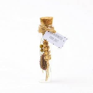Dried Flower Bouquet Gold 11 Cm for wholesale by Sidedish