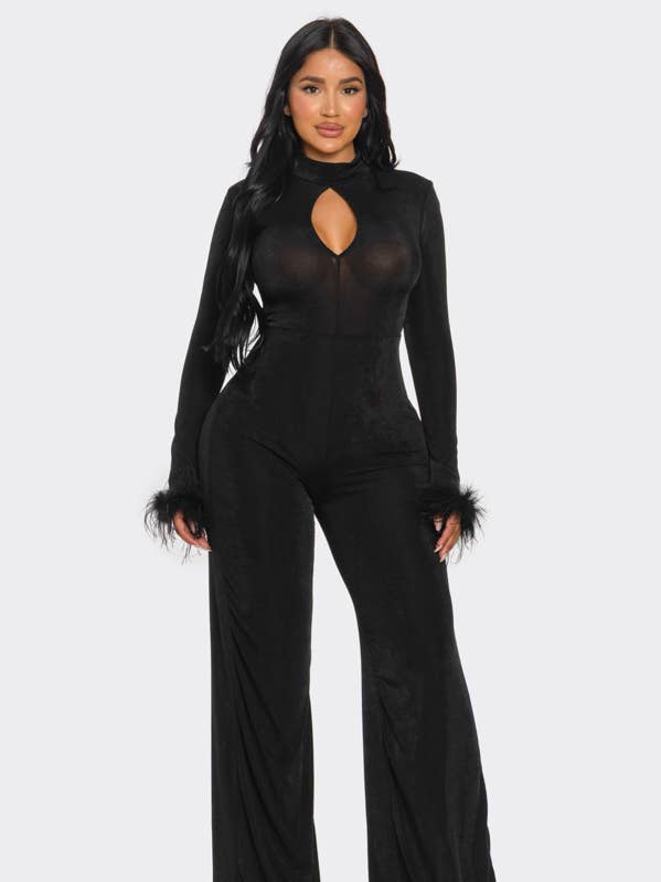 Mono ceñido con estampado de plumas para mujer 9925J para venta al por mayor de SHOP17