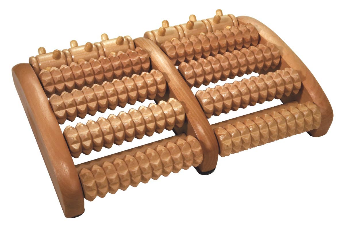 Croll & Denecke - Wholesale Body Massager - Foot massage from natural lotus wood, gift spa Christmas1