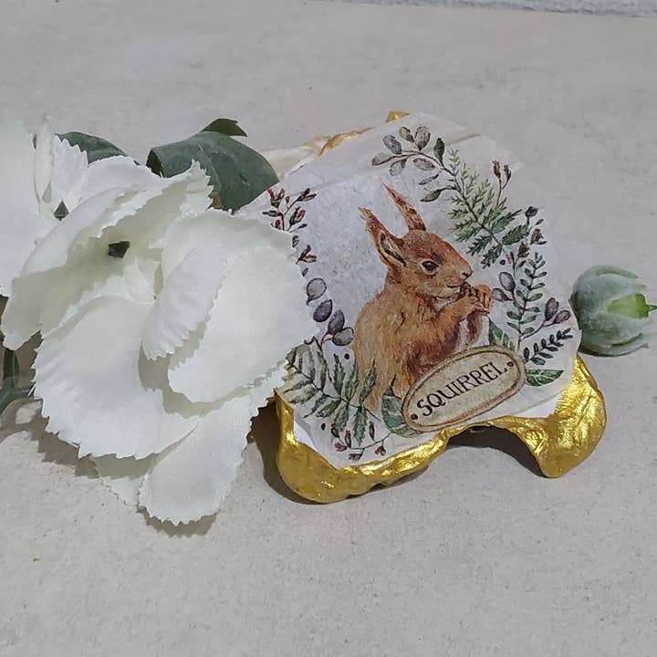 Red Egern Oyster Shell smykkeskål for engroshandel hos Bee my Oyster