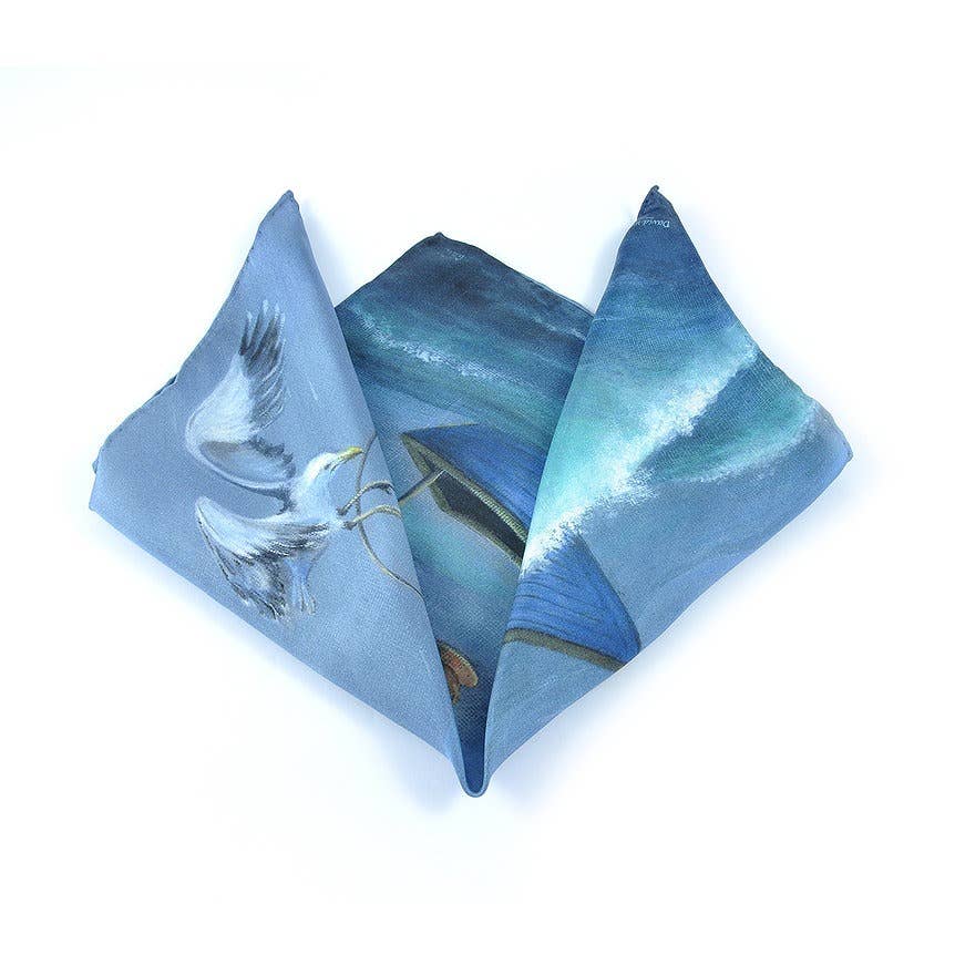 David Watson – wholesale Pocket square – Men’s – Tricky Landing Pocket Square0