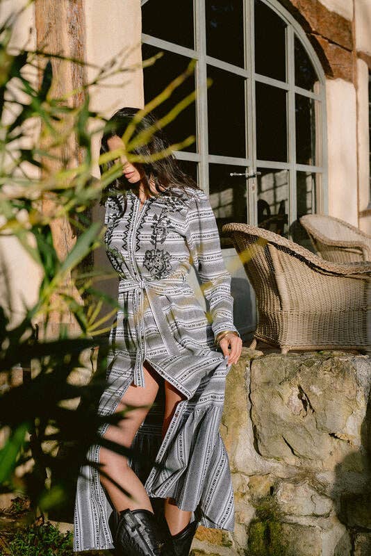 Piti Cuiti – Engroshandel Kjole - Dame – AGATA LANG KJOLE1