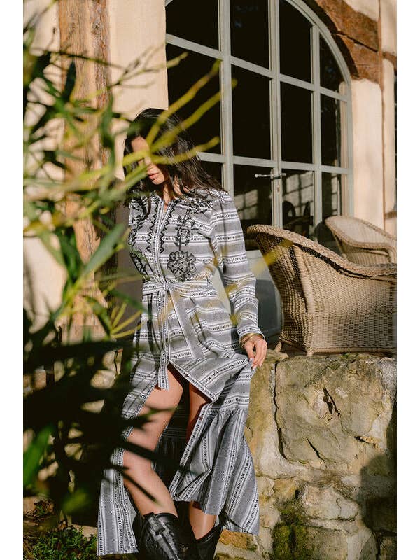 Piti Cuiti – Engroshandel Kjole - Dame – AGATA LANG KJOLE1