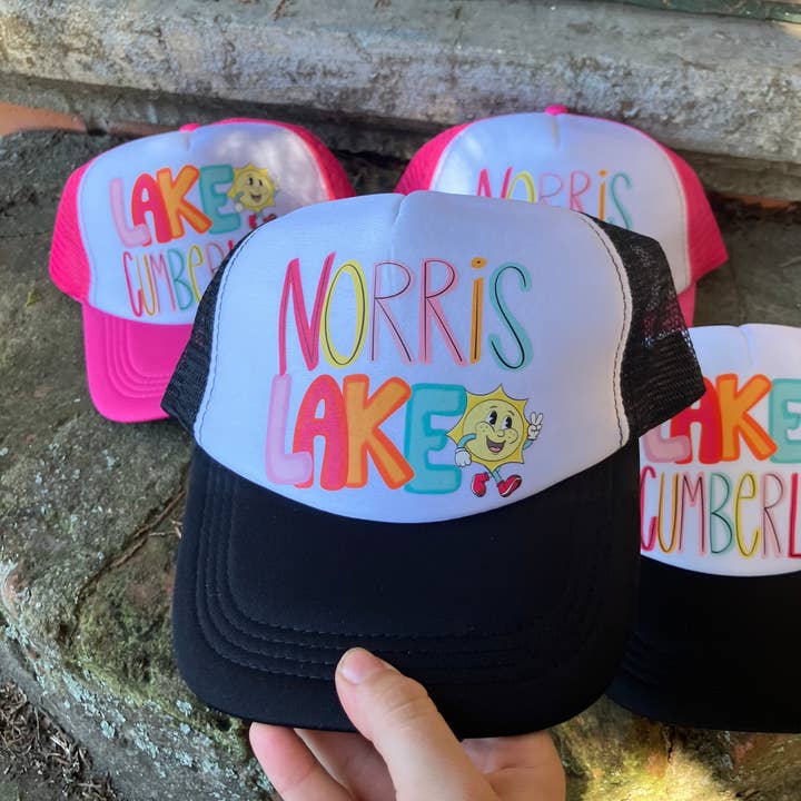 on the Bayou - Wholesale Trucker Hat - Women's - Custom Lake summer trucker hats2