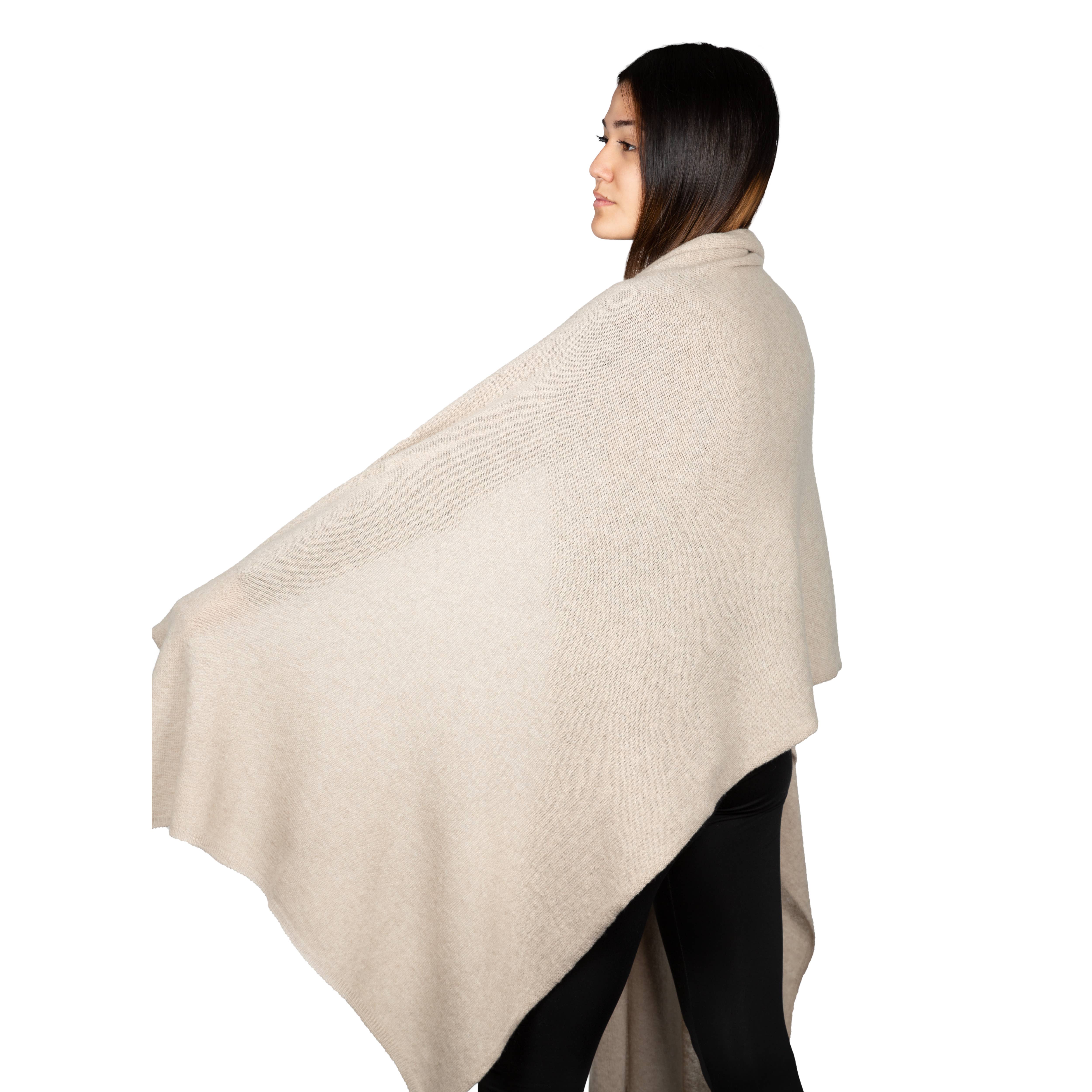 Assia di Brunetti Federica e C. s.a.s. - Vente Châle – femme - Benny Top - Écharpe classique en pur cachemire2