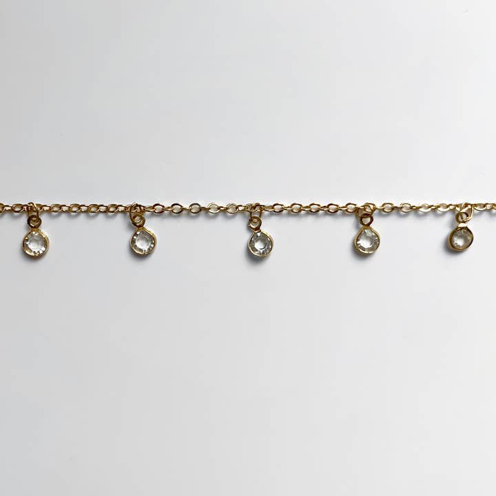 Gold SPARKLY NECKLACE for wholesale on Faire5