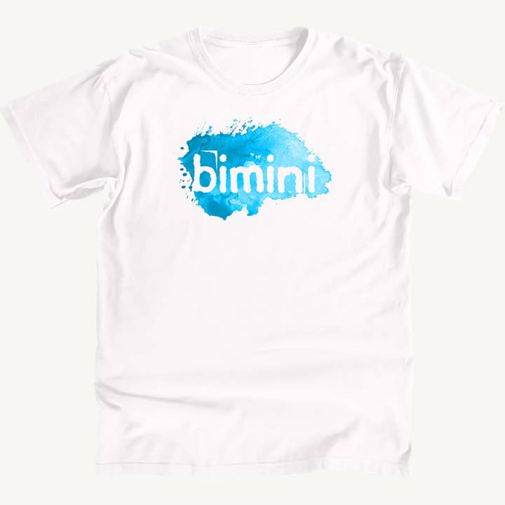 Bimini Splash Premium Tee for wholesale by Salt Water Colours
