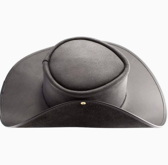 American Hat Makers - Wholesale Cowboy Hat - Unisex - Renaissance Fair Leather Hat Unbanded - Style Cavalier1