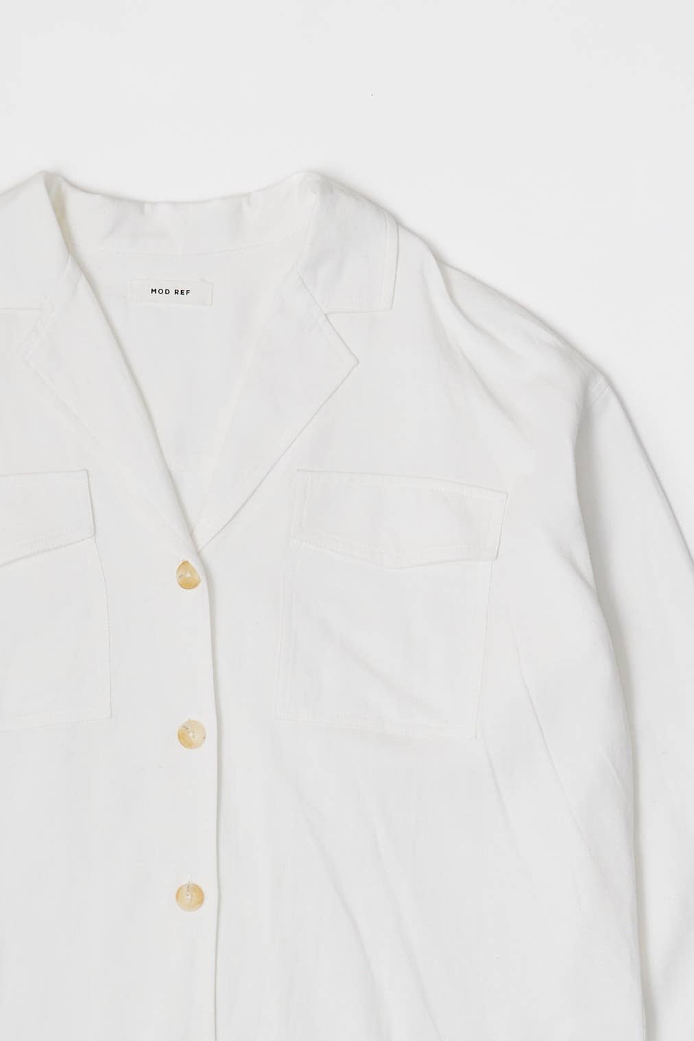 MOD REF - Wholesale Button Down Shirt - Women's - The Luciana Top | Relaxed Linen Button-Down Top6