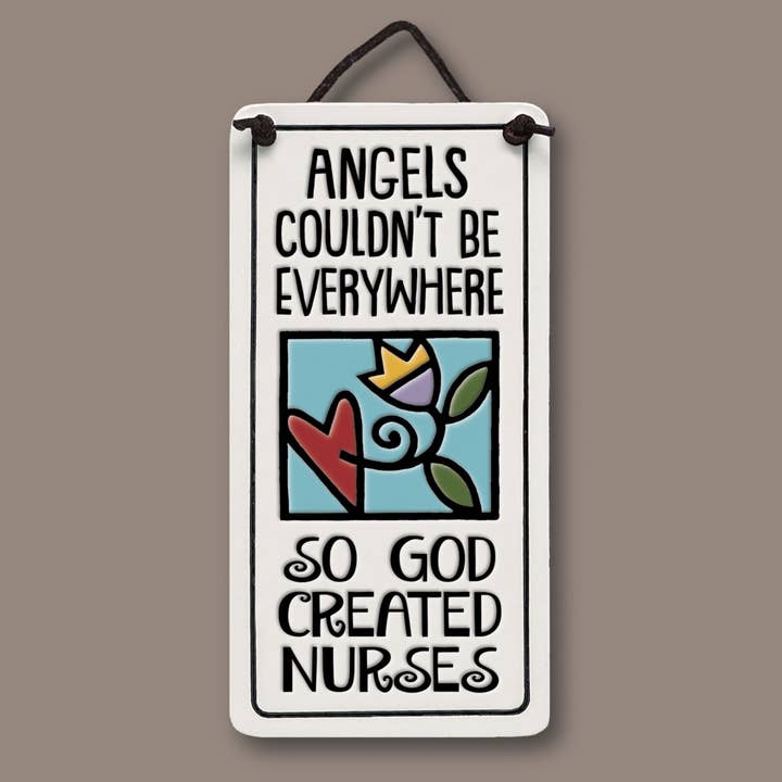 Macone Clay / Spooner Creek - Wholesale Sign - 411 - Angels/Nurses