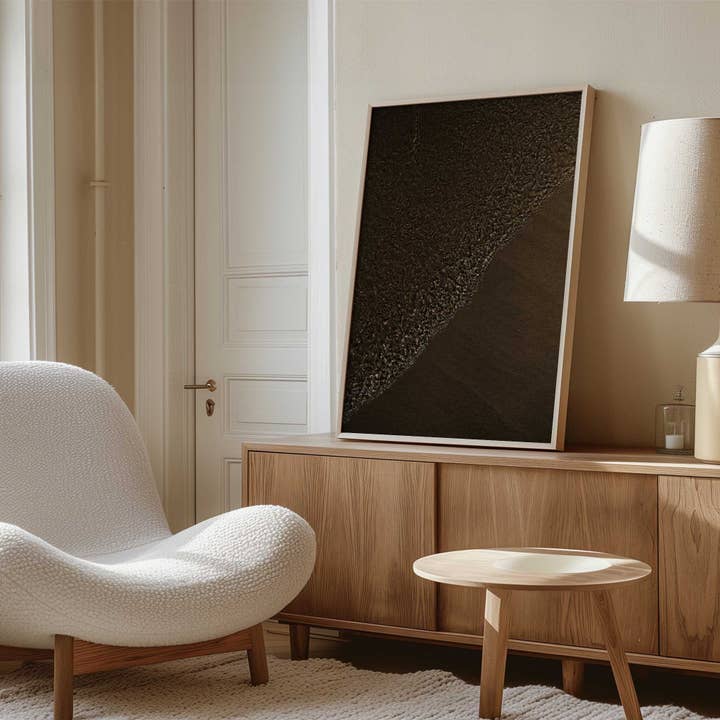 D'LUXE PRINTS - Wholesale Art Print - Bronze Sands II – Coastal Texture Print1