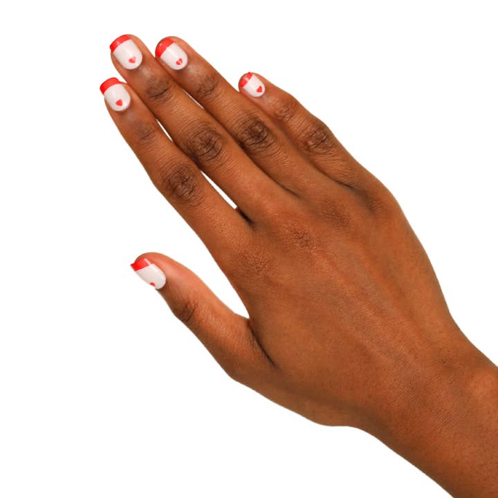 Bessie - Wholesale Press-On/Fake Nails - Heart to Heart1