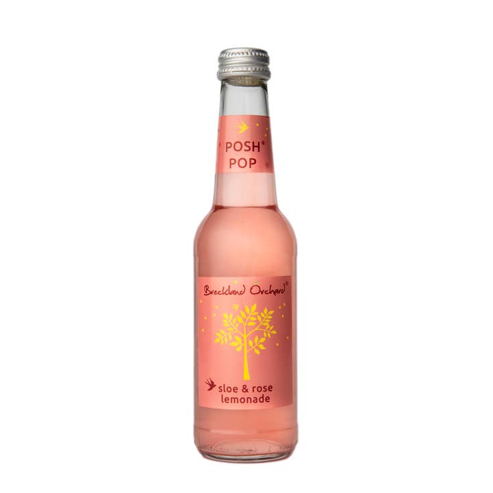 Breckland Orchard – wholesale Soda/carbonated drink – Sloe and Rose Posh Pop 12 x 275ml by Breckland Orchard2