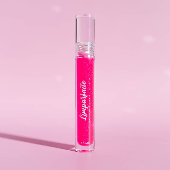 Strawberry & vanilla gloss for wholesale by Boutique Limparfaite