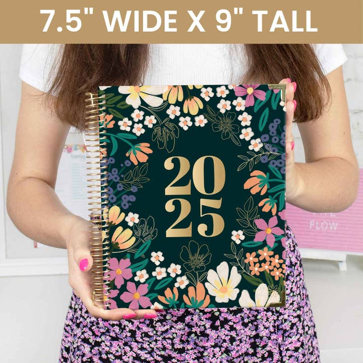 bloom daily planners - Wholesale Planner - 2025 Calendar Year Vision Planners 7.5" x 9" - Choose Design