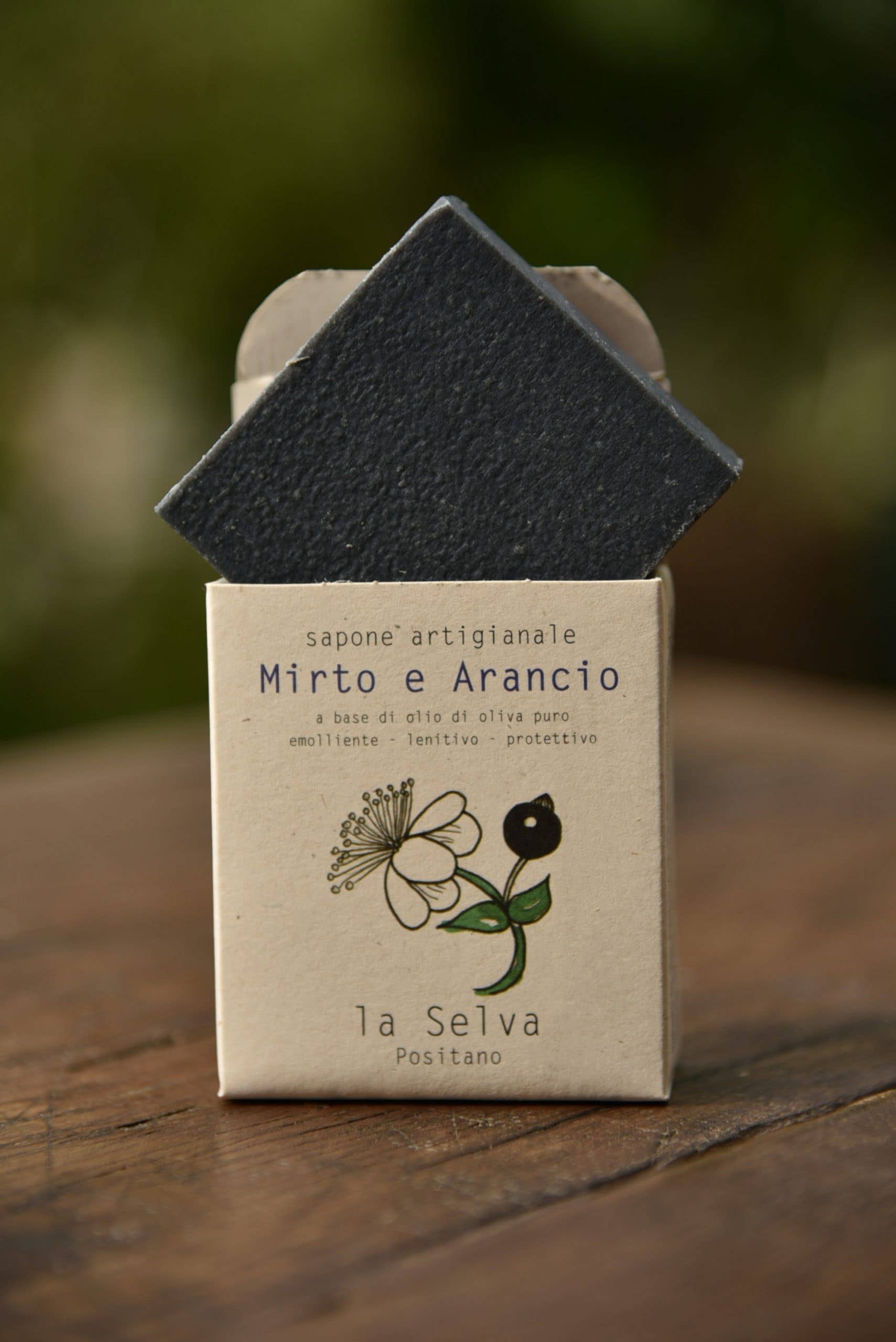 La Selva Positano Cosmetici Naturali - Wholesale Bar Soap - ORANGE MYRTLE SOLID SOAP1