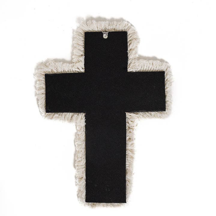 Bazar Bizar Living - Wholesale Wall Cross - The Macrame Cross - White5