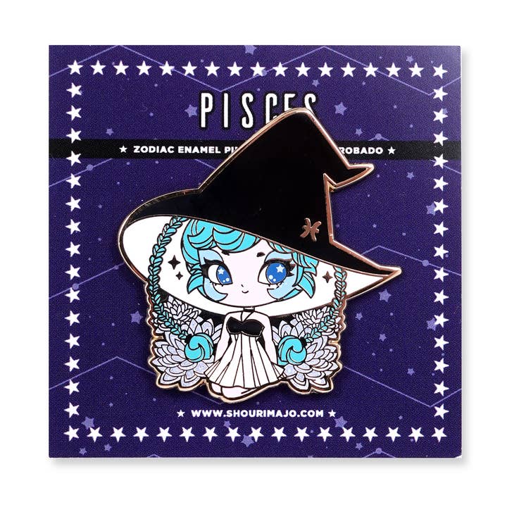 Pin esmaltado Bruja del zodiaco para venta al por mayor de SHOURIMAJO