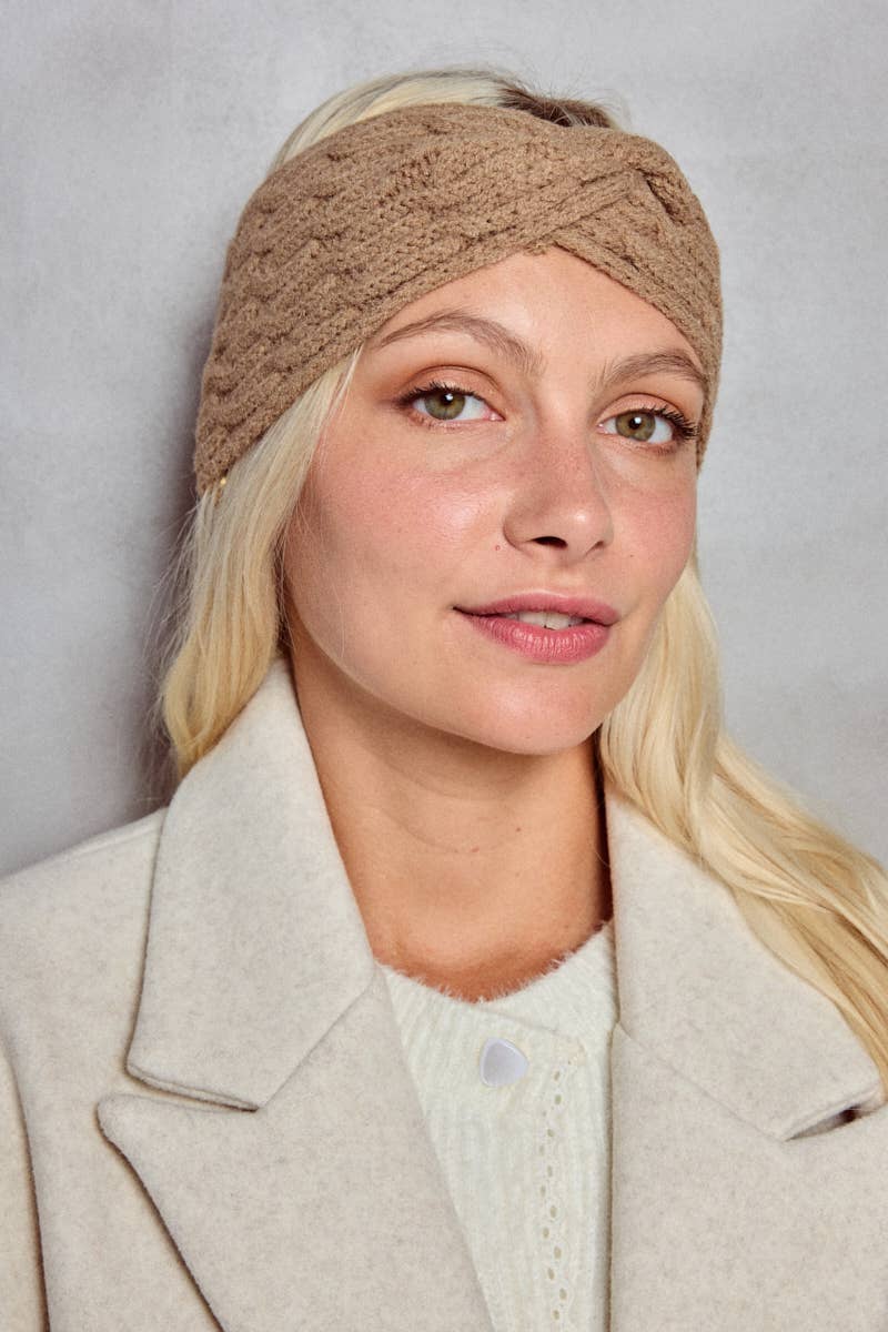 BYREN | ÉLINE L'ATELIER - Wholesale Fashion Headband - Women's - Wool headband ST201DF5