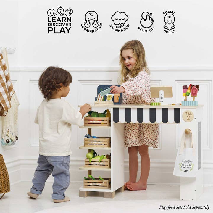Le Toy Van, Inc. - Wholesale Wood Toy - Kids - Supermarket Till Checkout & Accessories