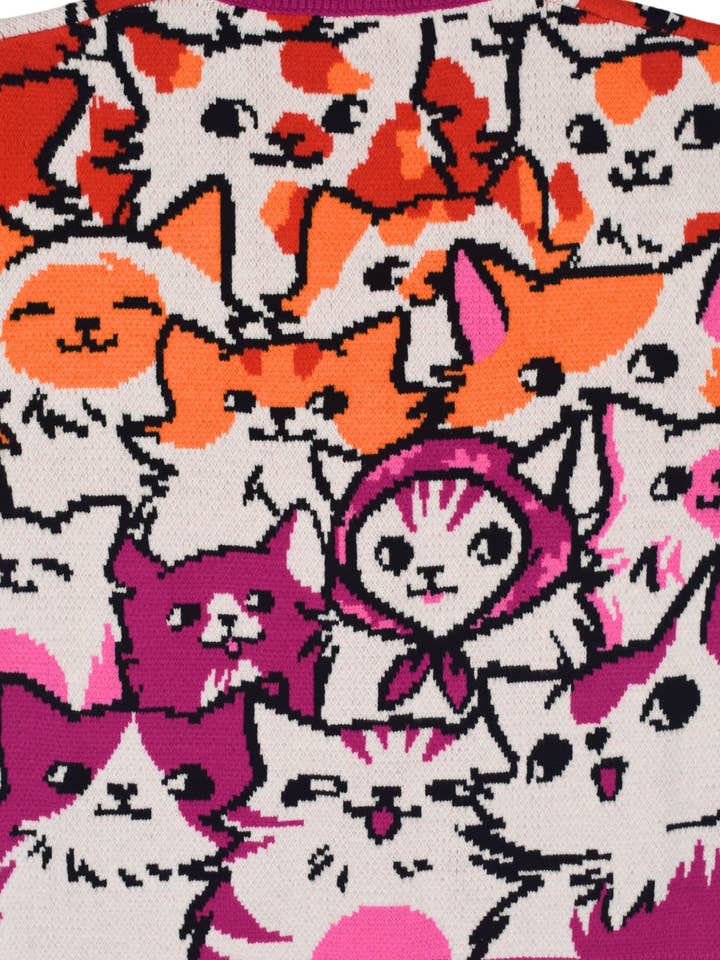 Steady Hands - Wholesale Cardigan - Women's - Lesbian Cat Cardigan