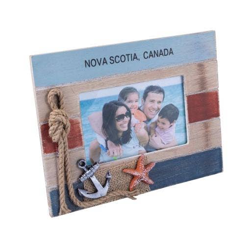 International Gifts Ltd. - Vente Cadres photos - Cadre Photo Blue Harbour 4X6`` Nouvelle-Écosse Canada-0400