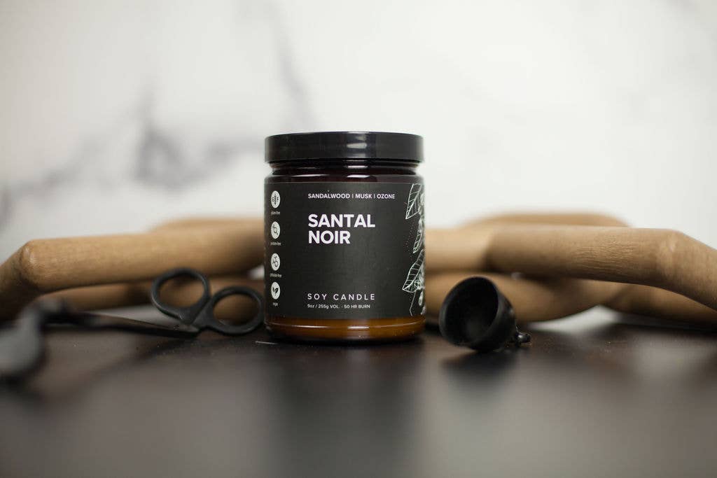 Broken Top Brands - Wholesale Jar/Filled Candle - Santal Noir 9oz Soy Candle1