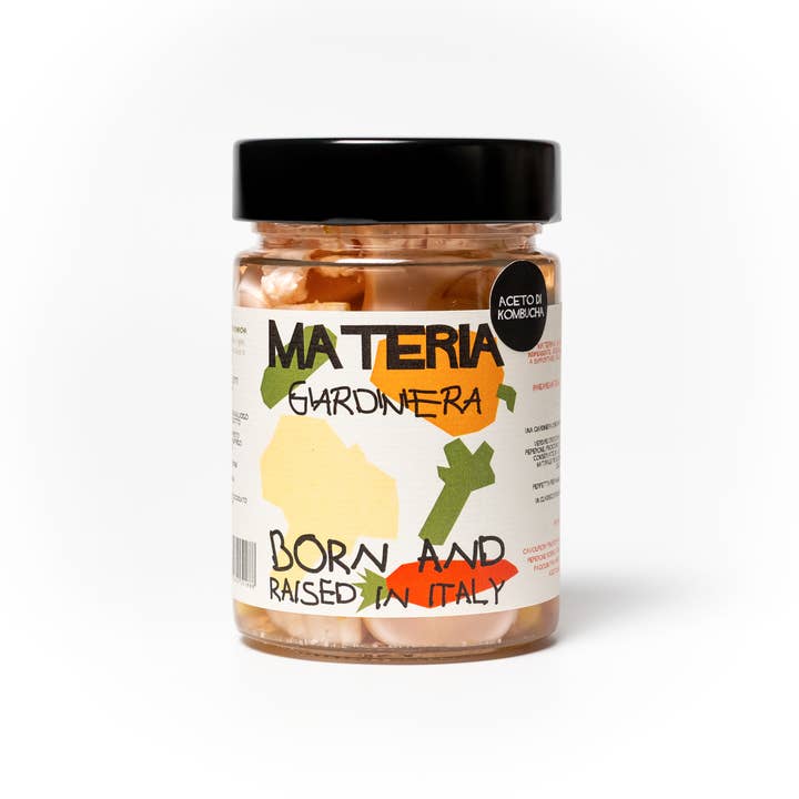 Giardiniera in Aceto di Kombucha per la vendita all'ingrosso da parte di Materia